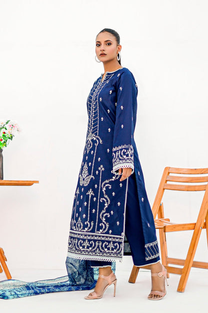 KOYAL Cotton Embroidered Dress