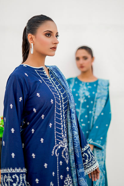 KOYAL Cotton Embroidered Dress