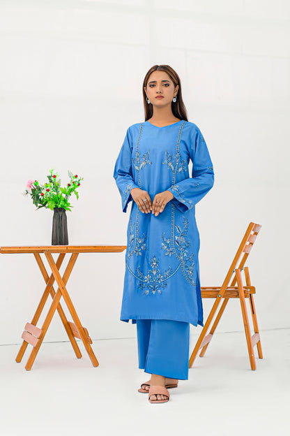 RABAIL Cotton Embroidered Dress