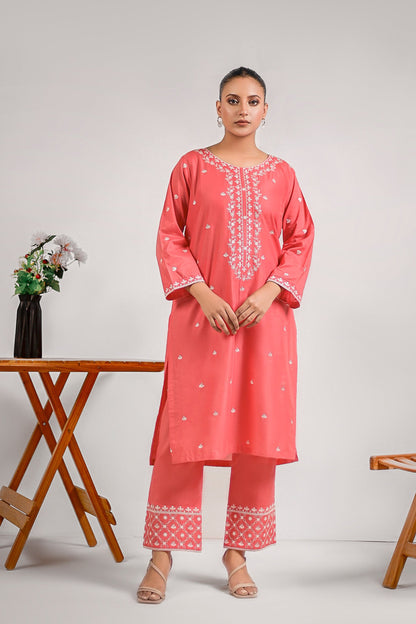 MAYA Lawn Embroidered Dress