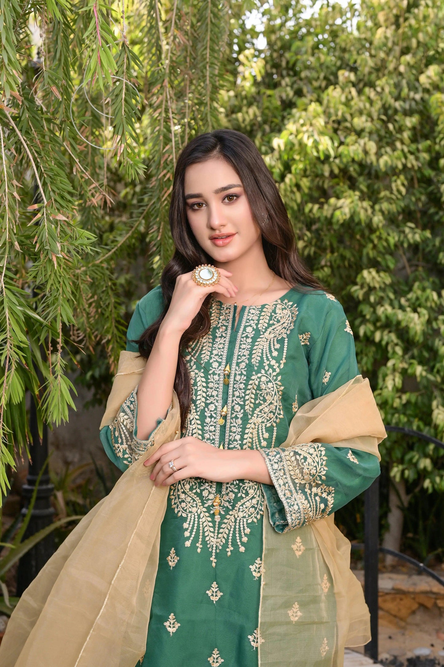 Taskeen - Green Exclusive Formal Mak Fashion 