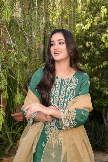 Taskeen - Green Exclusive Formal Mak Fashion 